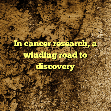 In cancer research, a winding road to discovery