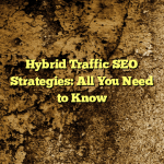 Hybrid Traffic SEO Strategies: All You Need to Know